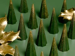 Chocolate Christmas Trees with Praline Filling