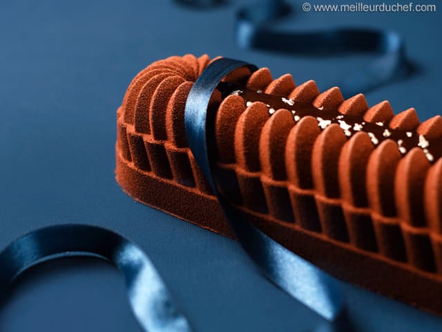 Chocolate & Exotic Fruit Christmas Yule Log