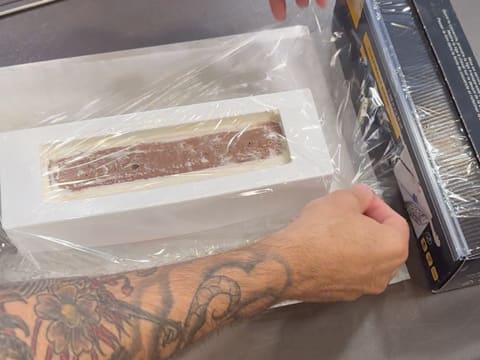 Chocolate & Exotic Fruit Christmas Yule Log - 101