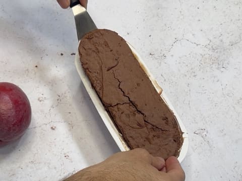 Chocolate & Exotic Fruit Christmas Yule Log - 133