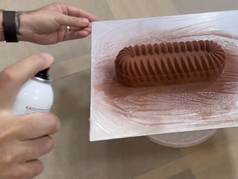 Chocolate & Exotic Fruit Christmas Yule Log - 157