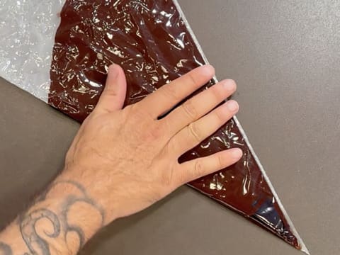 Chocolate & Exotic Fruit Christmas Yule Log - 166