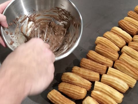 Chocolate-Filled Churros - 40