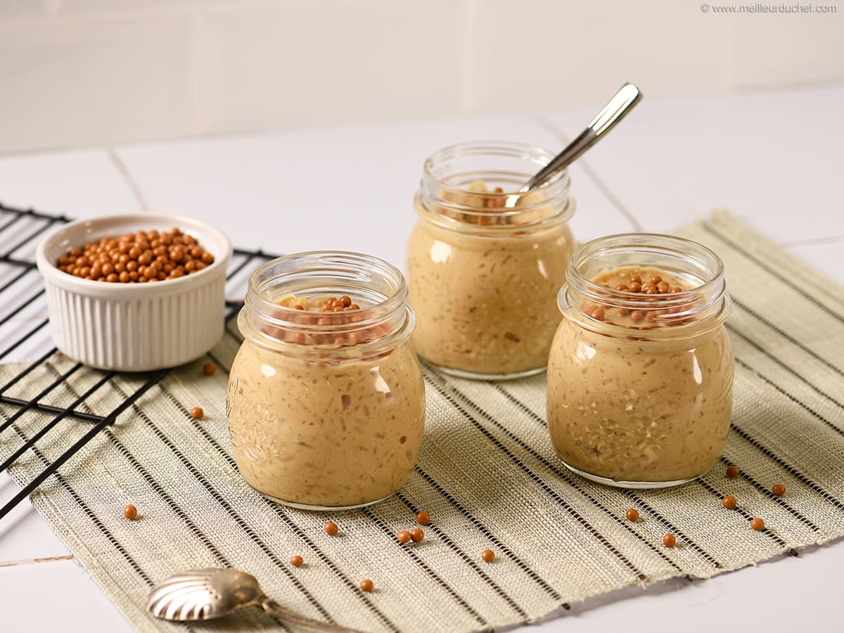 Caramel Chocolate Rice Pudding - Recipe with images - Meilleur du Chef