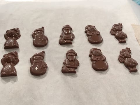 Chocolate Santas - 85