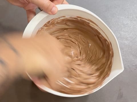 Dark Chocolate & Vanilla Pecan Praline Entremets - 154
