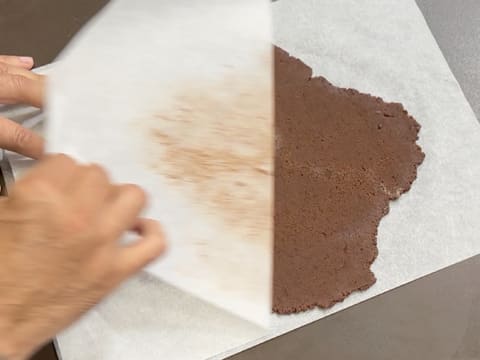 Dark Chocolate & Vanilla Pecan Praline Entremets - 21