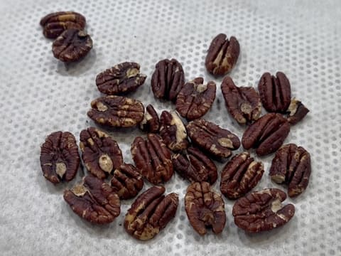Dark Chocolate & Vanilla Pecan Praline Entremets - 46