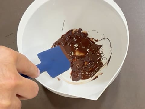 Dark Chocolate & Vanilla Pecan Praline Entremets - 57