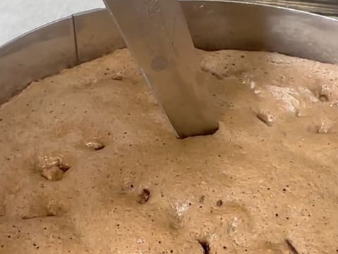 Dark Chocolate & Vanilla Pecan Praline Entremets - 79