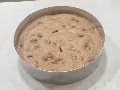 Dark Chocolate & Vanilla Pecan Praline Entremets - 81