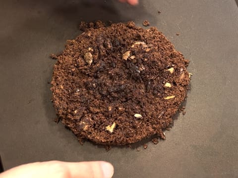 Dark Chocolate & Vanilla Pecan Praline Entremets - 93