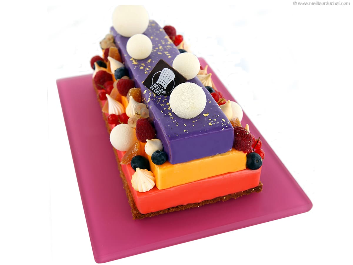 ThreeFruit Christmas Log Cake Our recipe with photos Meilleur du Chef