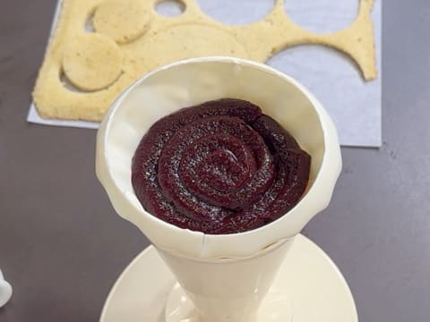 Christmas Tree Entremets with Redcurrant, Blackcurrant & Vanilla - 145