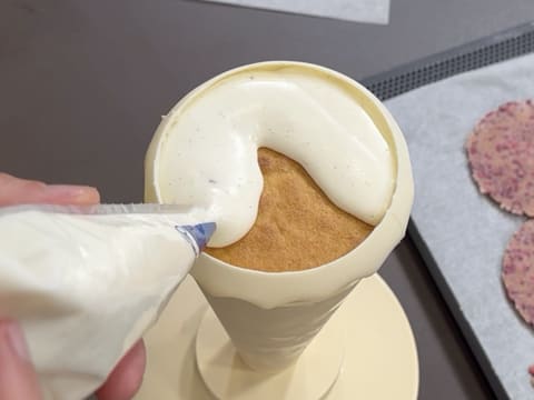 Christmas Tree Entremets with Redcurrant, Blackcurrant & Vanilla - 149