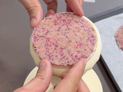 Christmas Tree Entremets with Redcurrant, Blackcurrant & Vanilla - 151