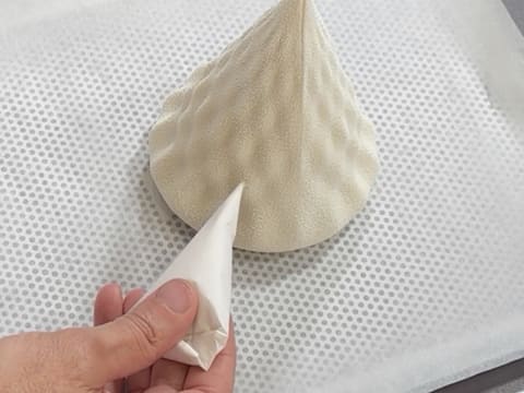 Christmas Tree Entremets with Redcurrant, Blackcurrant & Vanilla - 186