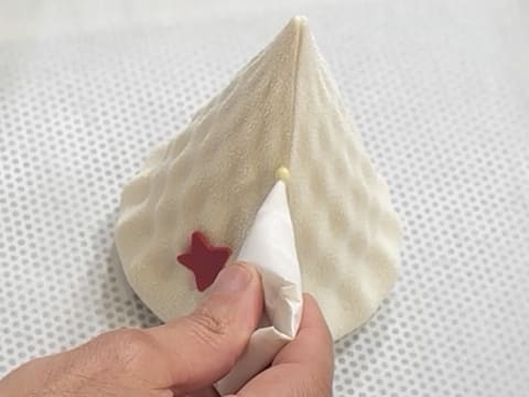 Christmas Tree Entremets with Redcurrant, Blackcurrant & Vanilla - 188