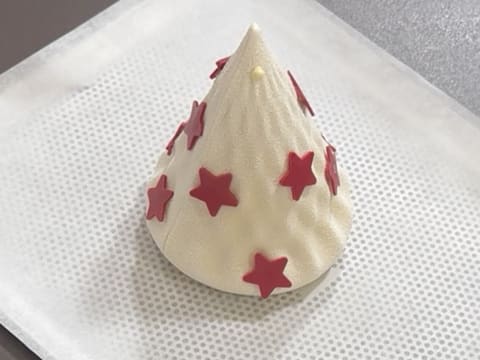 Christmas Tree Entremets with Redcurrant, Blackcurrant & Vanilla - 192