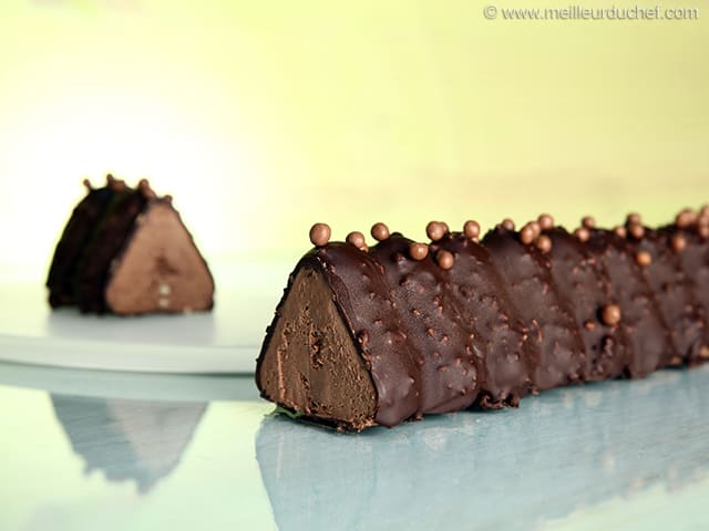 Dark Toblerone® Yule Log