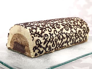 Three-Flavour Ice Cream Yule Log