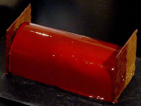 Milk Chocolate Yule Log with Passion Fruit - 61