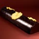 Pineapple, Coconut & Black Sesame Praline Christmas Yule Log