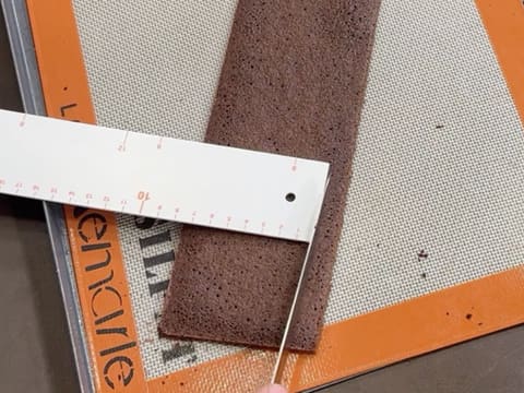 Pineapple, Coconut & Black Sesame Praline Christmas Yule Log - 102