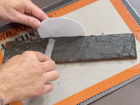 Pineapple, Coconut & Black Sesame Praline Christmas Yule Log - 108