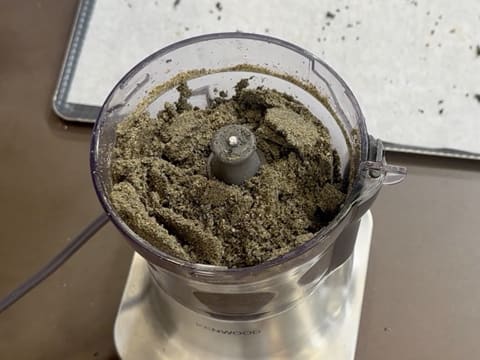 Pineapple, Coconut & Black Sesame Praline Christmas Yule Log - 15