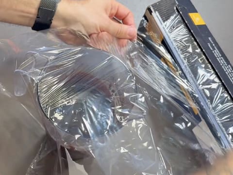 Pineapple, Coconut & Black Sesame Praline Christmas Yule Log - 159