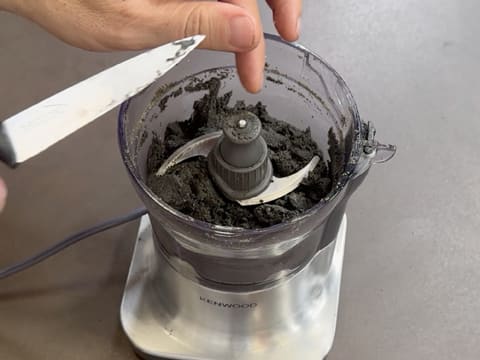 Pineapple, Coconut & Black Sesame Praline Christmas Yule Log - 17