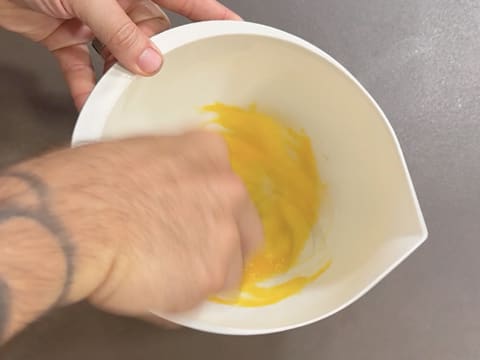 Pineapple, Coconut & Black Sesame Praline Christmas Yule Log - 22