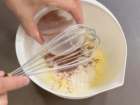 Pineapple, Coconut & Black Sesame Praline Christmas Yule Log - 27