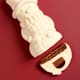 Snowman Christmas Yule Log with Red Berries, Chocolate & Vanilla