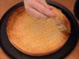 Coating a blind baked pie shell - 3