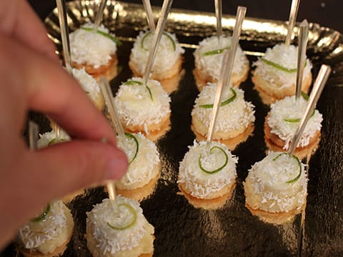 Coconut & Lime Mini Bites - 36