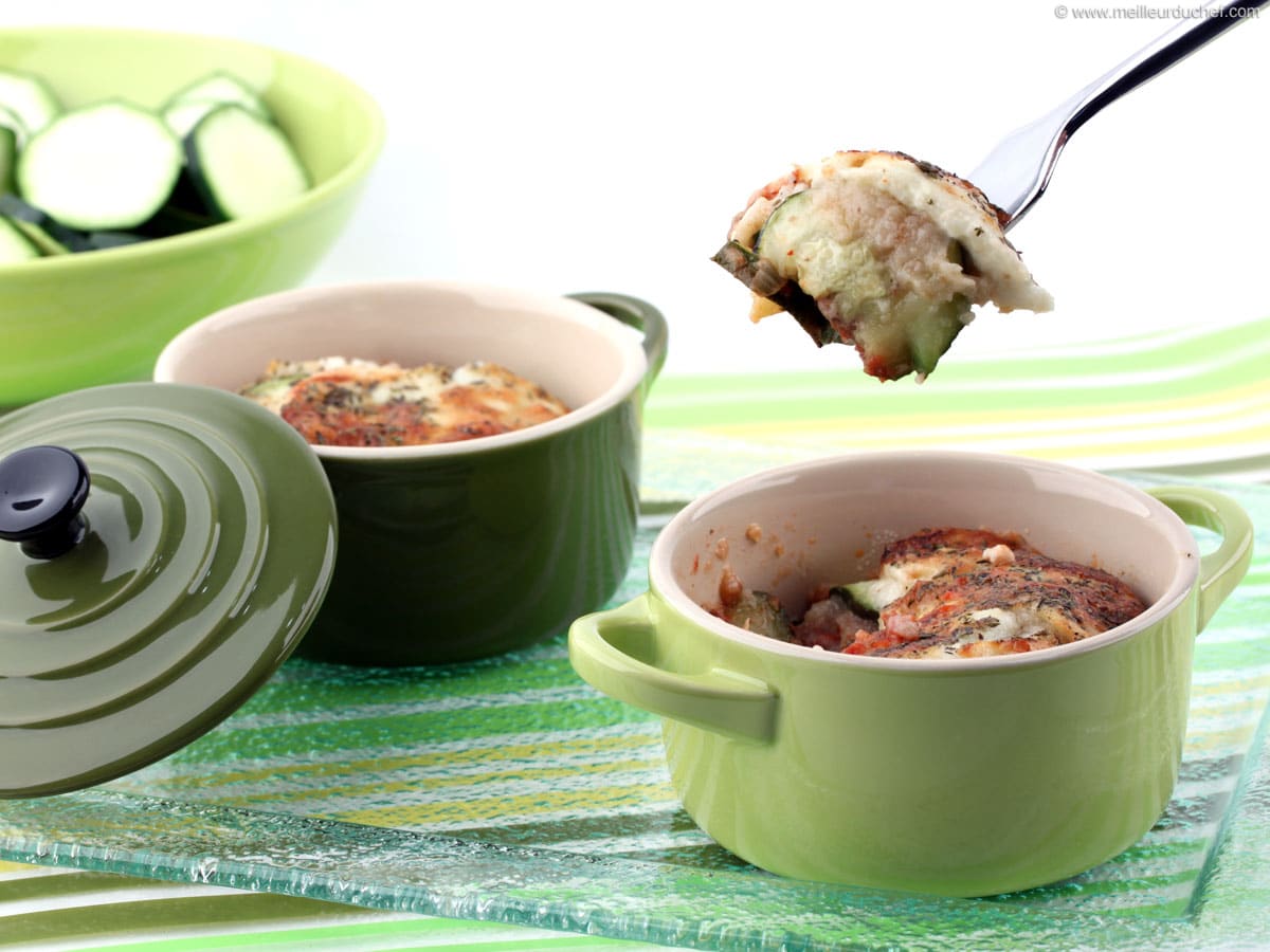 Courgette Gratin - Illustrated recipe - Meilleur du Chef