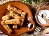 Crispy Polenta Sticks with Parmesan