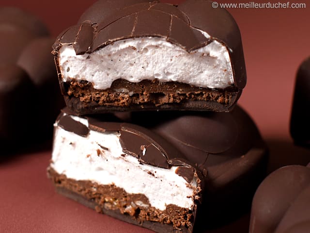 Dark Chocolate Easter Bunny with Vanilla Marshmallow