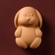 Dulcey Blond Chocolate Easter Bunny with Vanilla Marshmallow