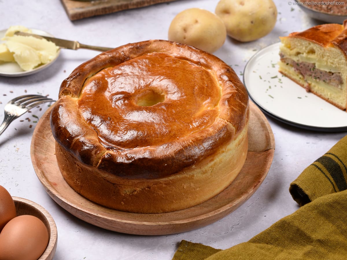 Easter Lamb & Potato Pie - Illustrated recipe - Meilleur du Chef