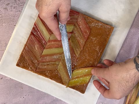 Easy Rhubarb Tart - 54