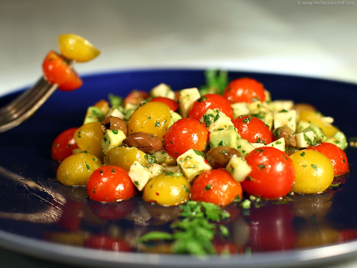 Easy Summer Salad - Illustrated recipe - Meilleur du Chef
