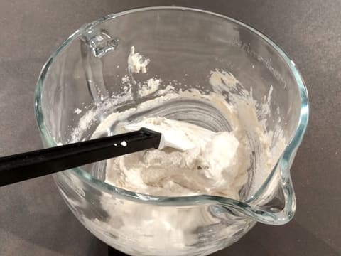 The Dacquoise batter is ready