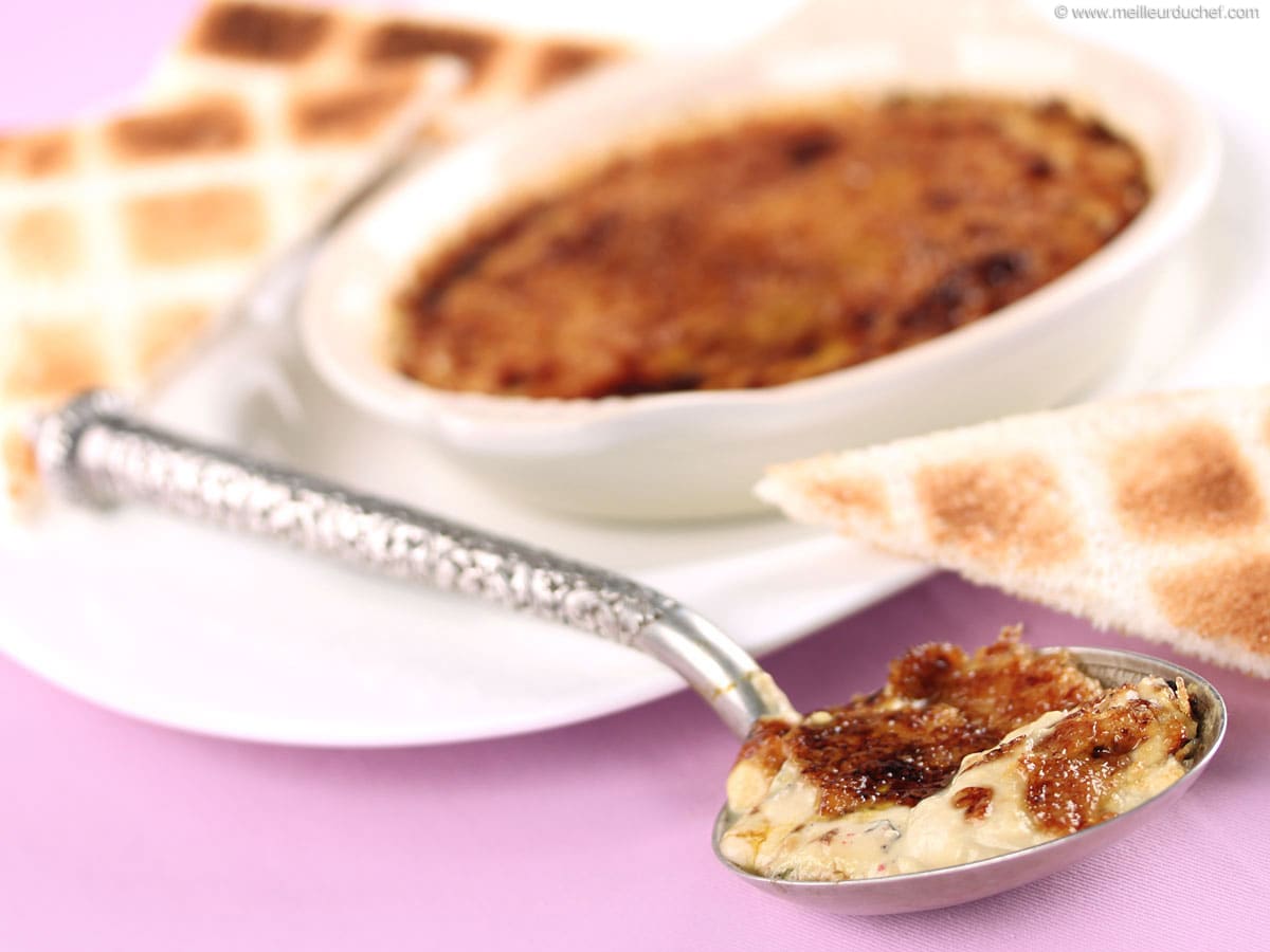 Foie Gras Crème Brûlée - Illustrated recipe - Meilleur du Chef