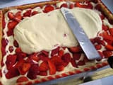 Fraisier Cake with Crème Mousseline - 9