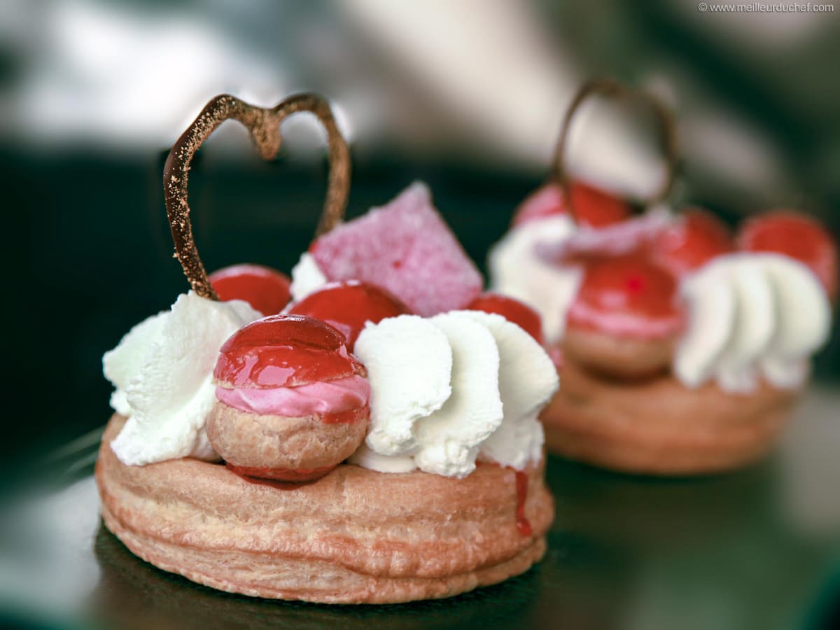 Raspberry Gâteau Saint Honoré Our recipe with photos Meilleur du Chef