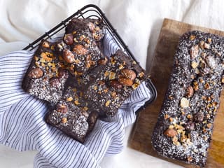 Gluten-Free Brownies with Banana Flour