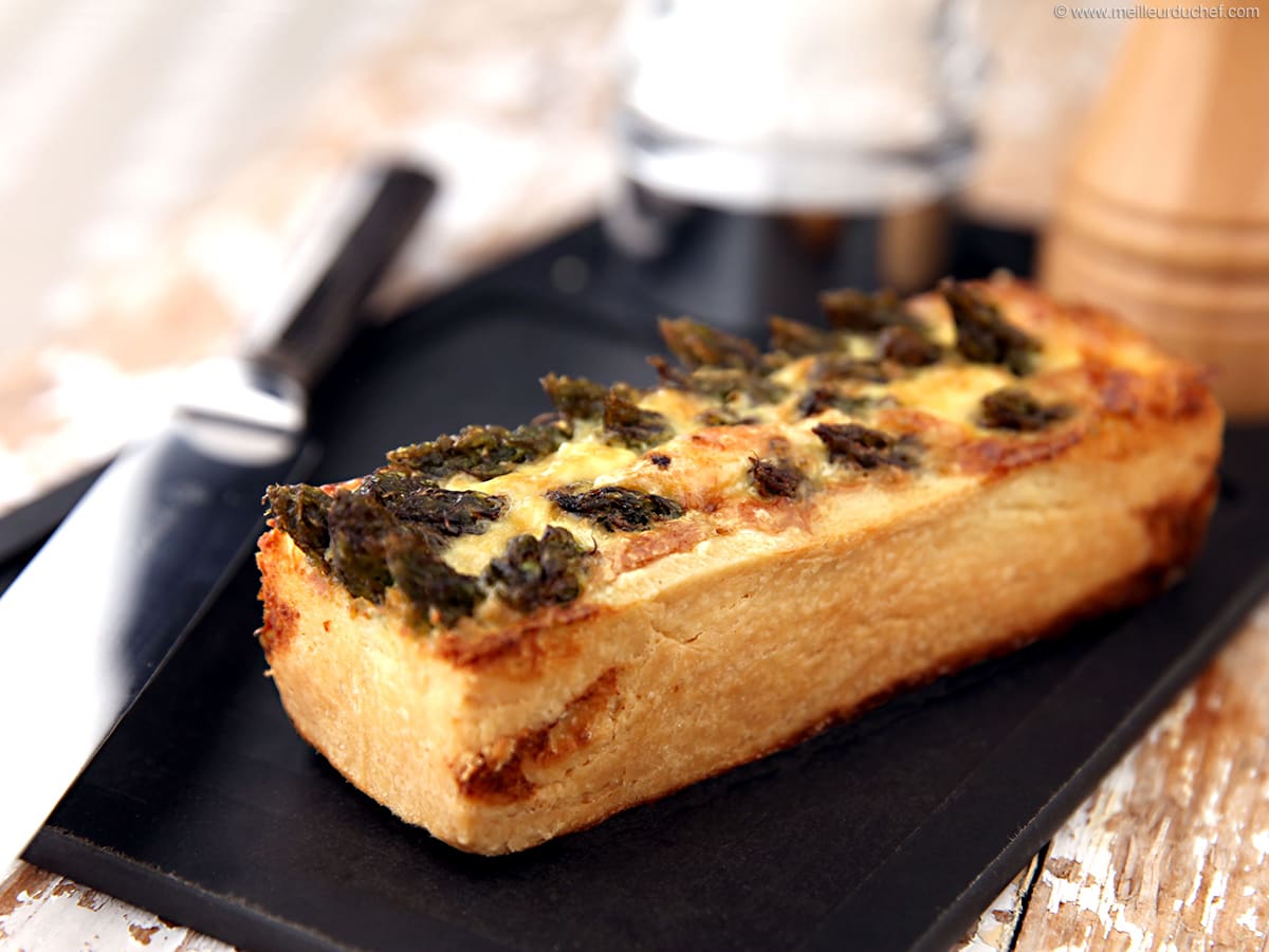 Green Asparagus Mini Quiches Recipe with images Meilleur du Chef